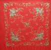 Handmade Embroidered Shawl. Natural Silk. Ref. 1011156CRMF 297.520€ #500351011156CRMF